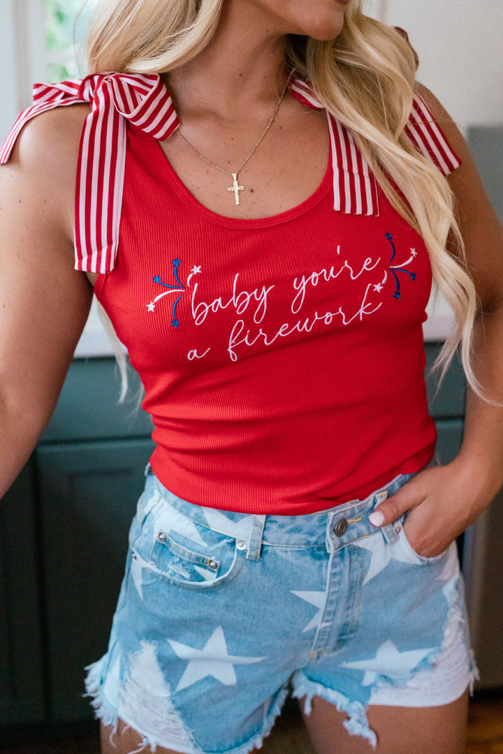 Baby You're A Firework Tank FINAL SALE