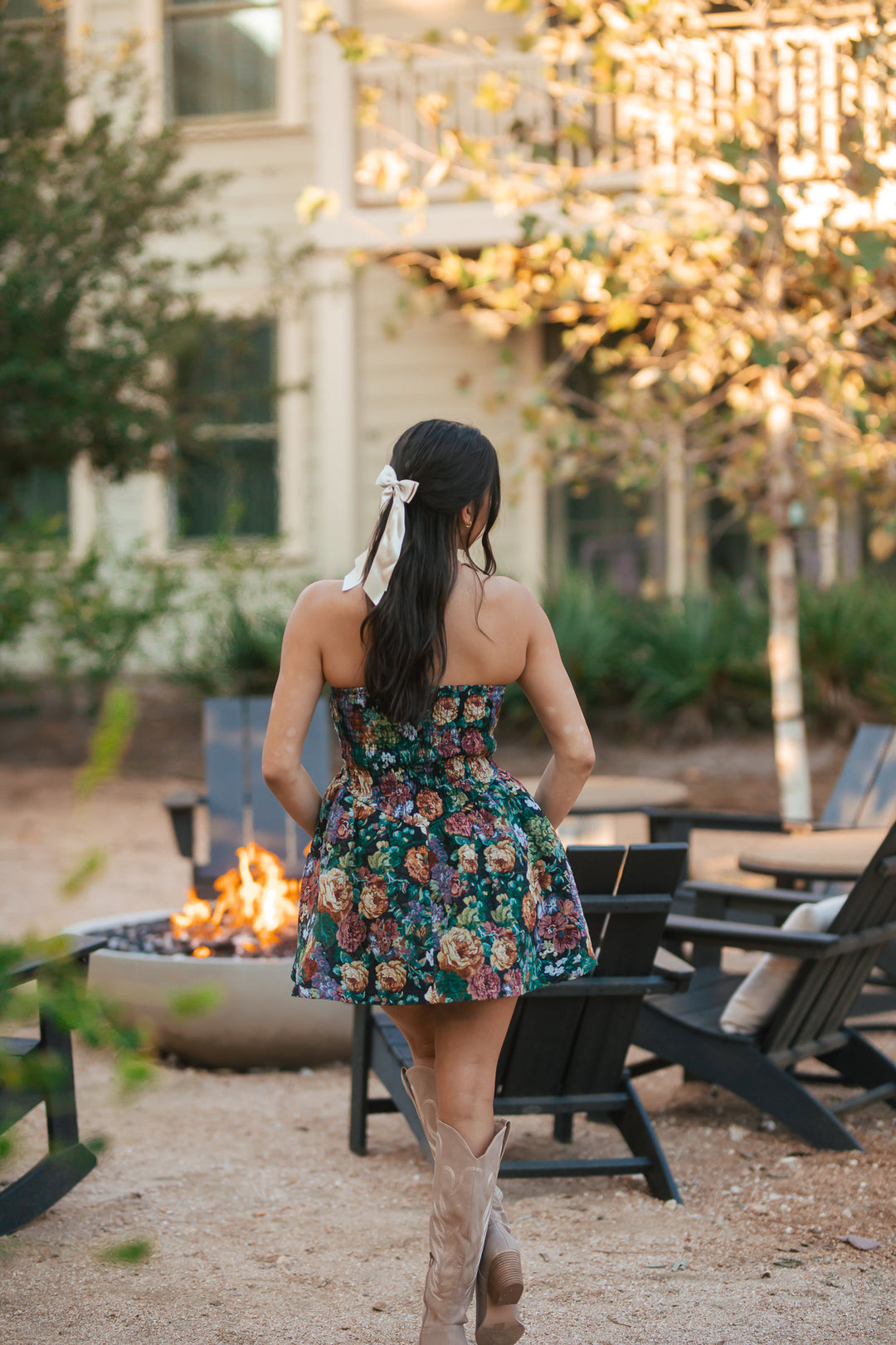 Stars Hollow Tapestry Mini Dress