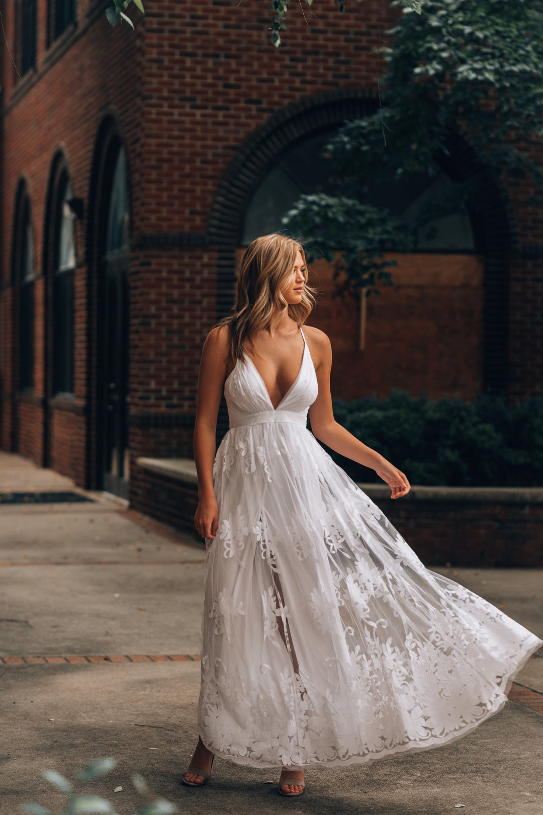 All My Love Maxi Gown (White)