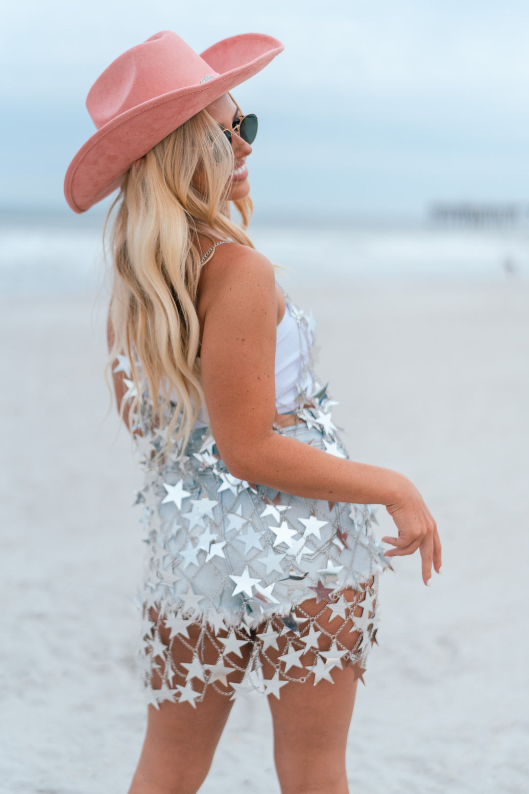 She's A Star Embellished Dress