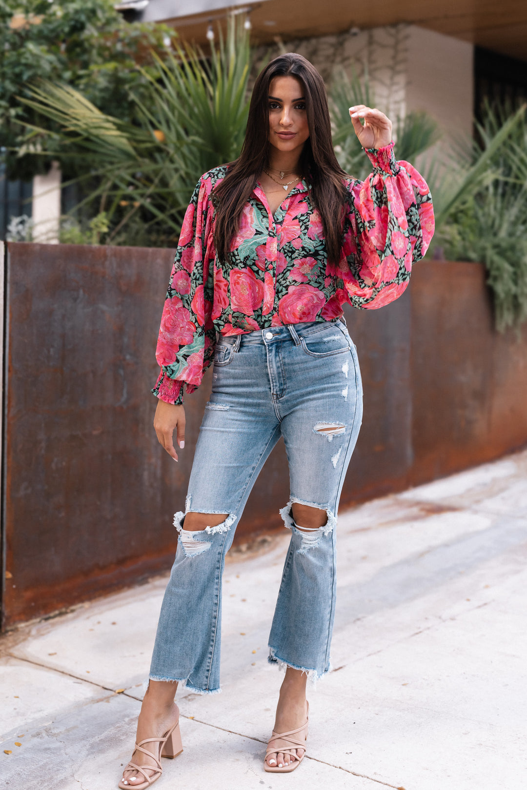 In The Garden Blouse