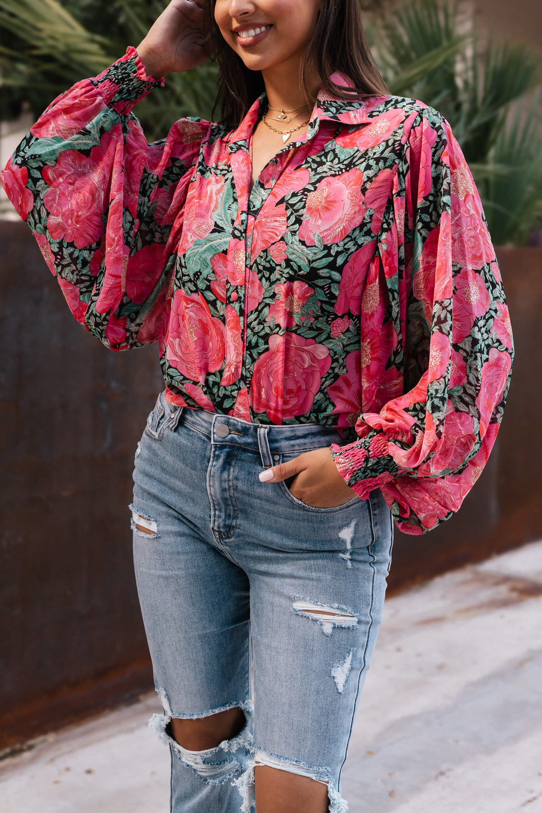 In The Garden Blouse