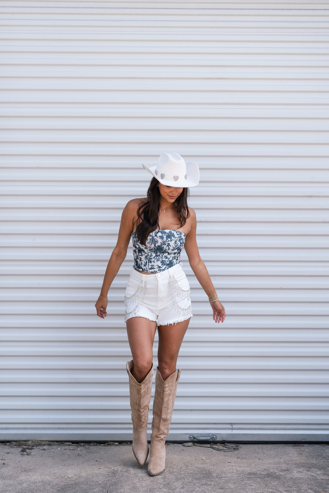 First Love Tapestry Corset Top