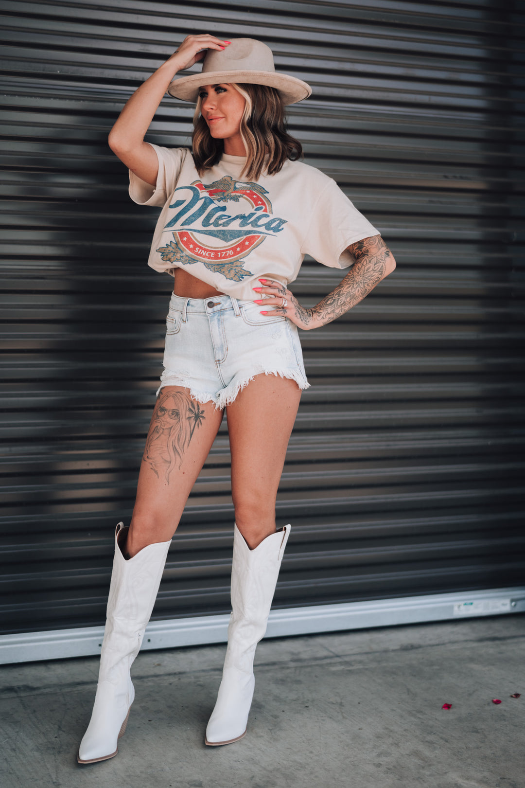 'Merica Oversized Tee FINAL SALE