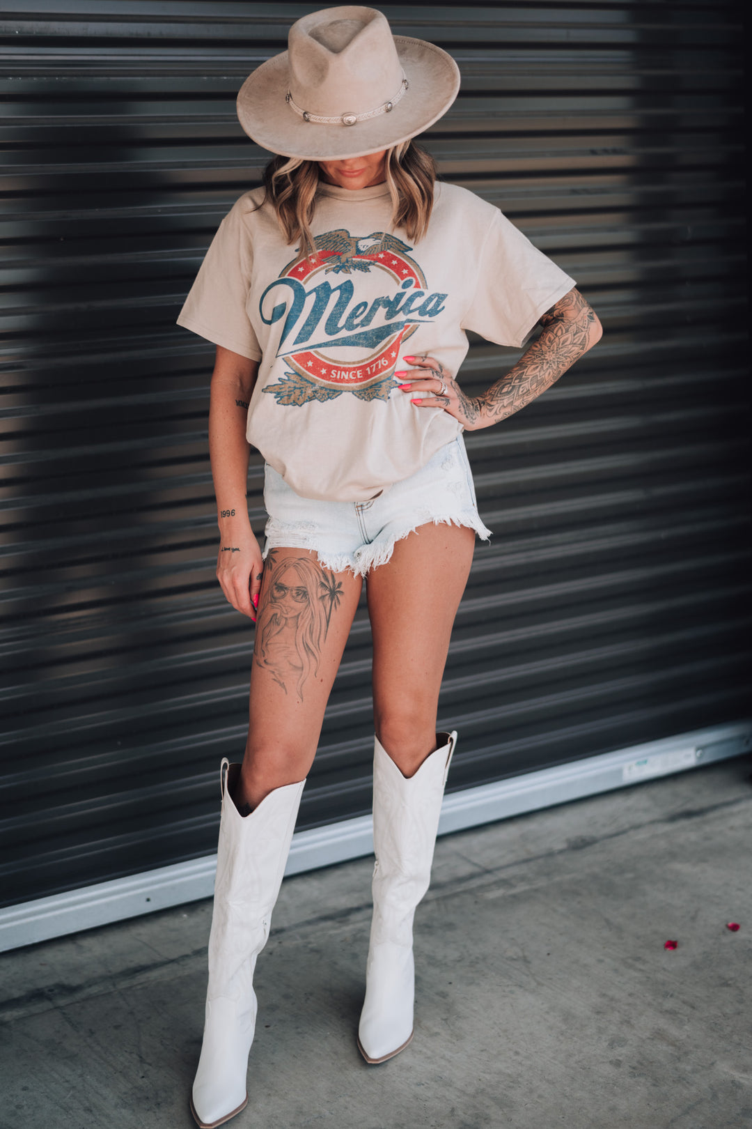 'Merica Oversized Tee FINAL SALE