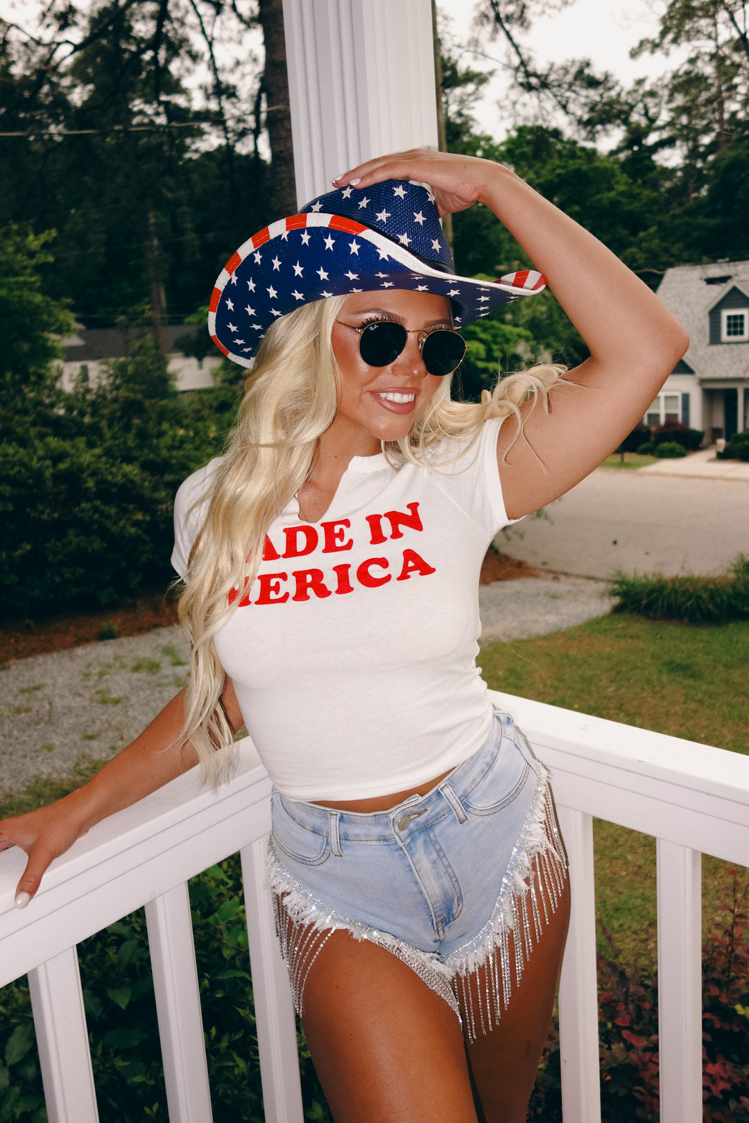 Made In 'Merica Crop Top FINAL SALE