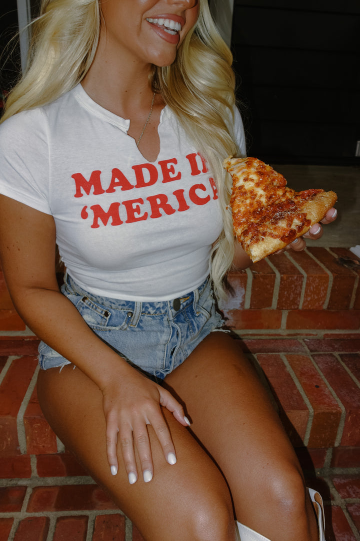 Made In 'Merica Crop Top FINAL SALE