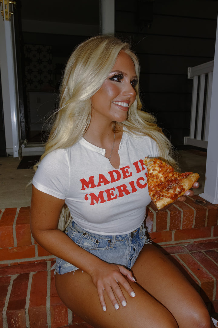 Made In 'Merica Crop Top FINAL SALE