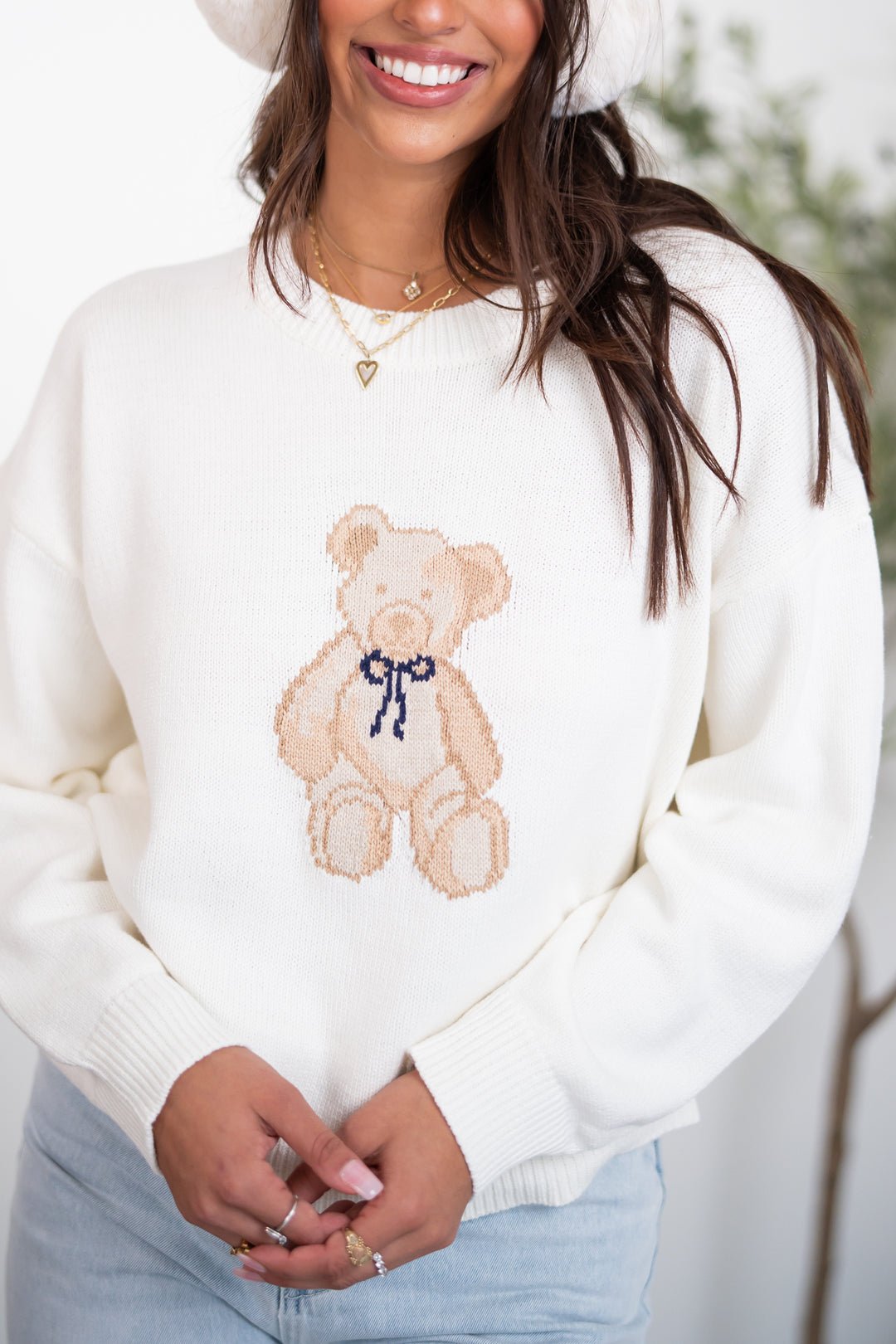 Teddy Knit Sweater