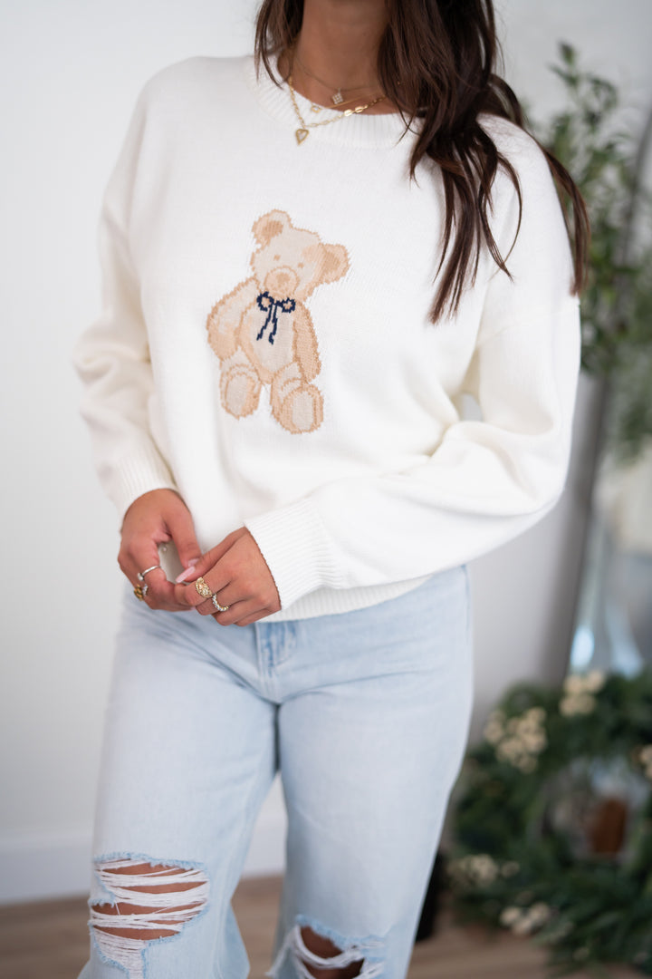 Teddy Knit Sweater