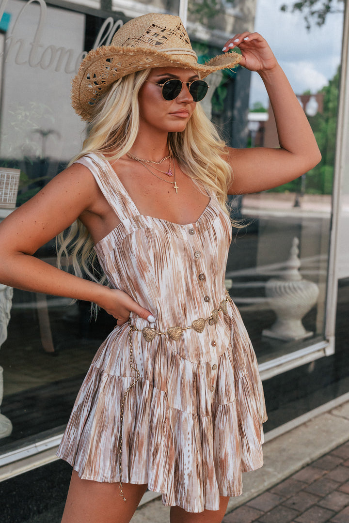 Maggie Abstract Romper