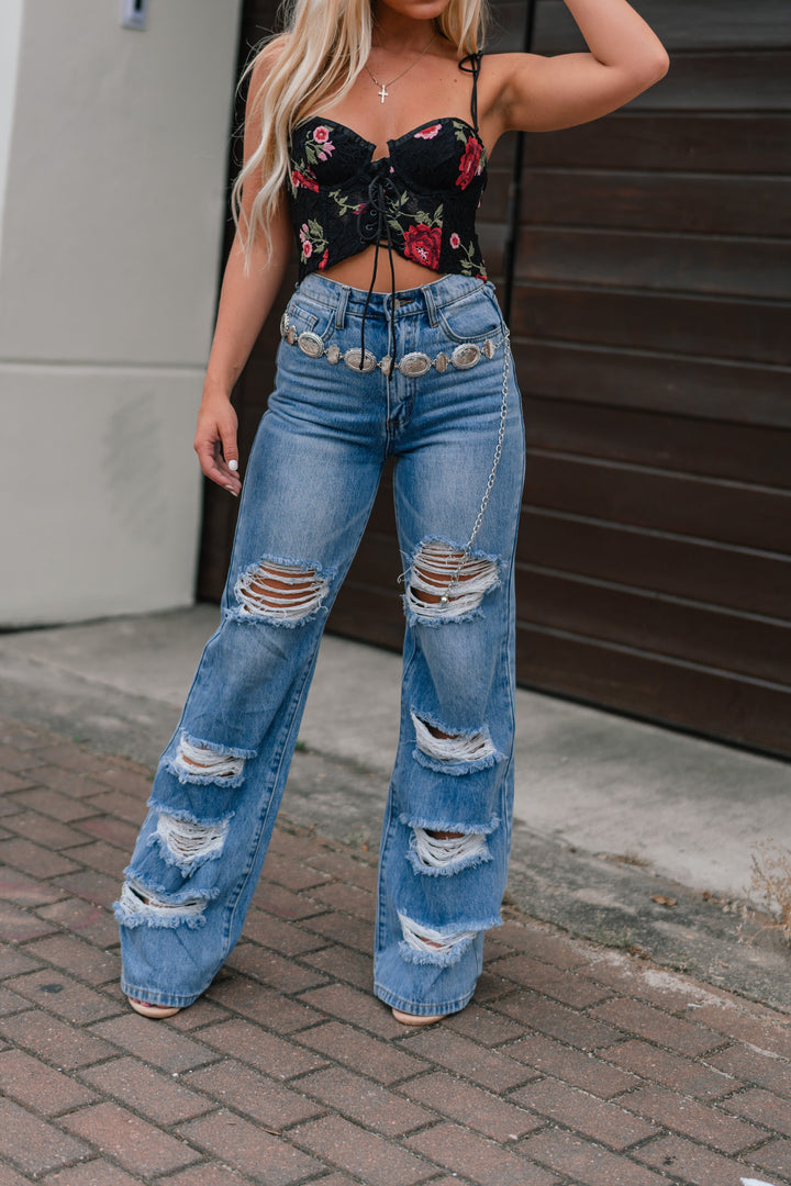 Bed Of Roses Bustier Top