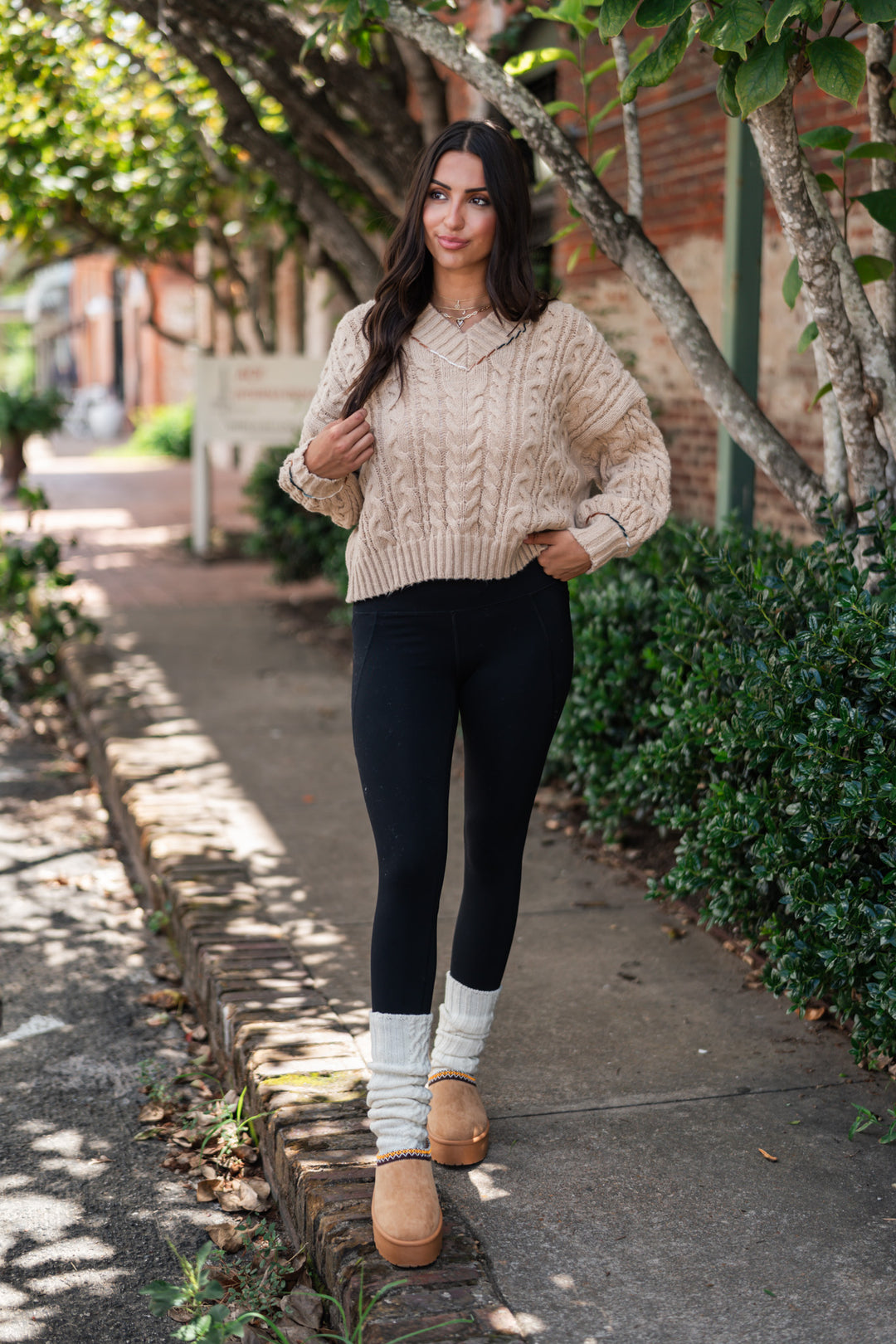 Maplewood Mornings Knit Sweater