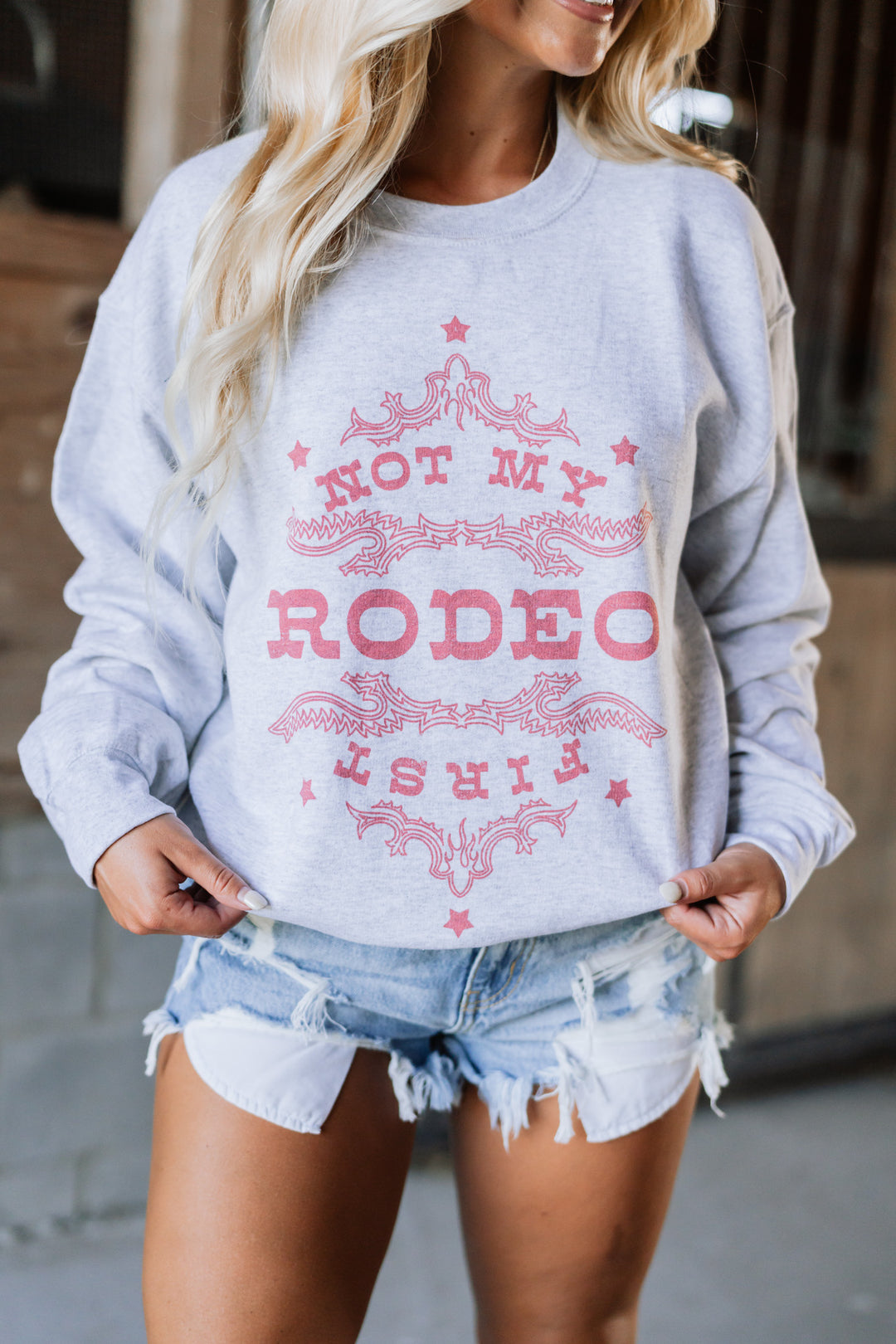 Not My First Rodeo Oversized Sweater