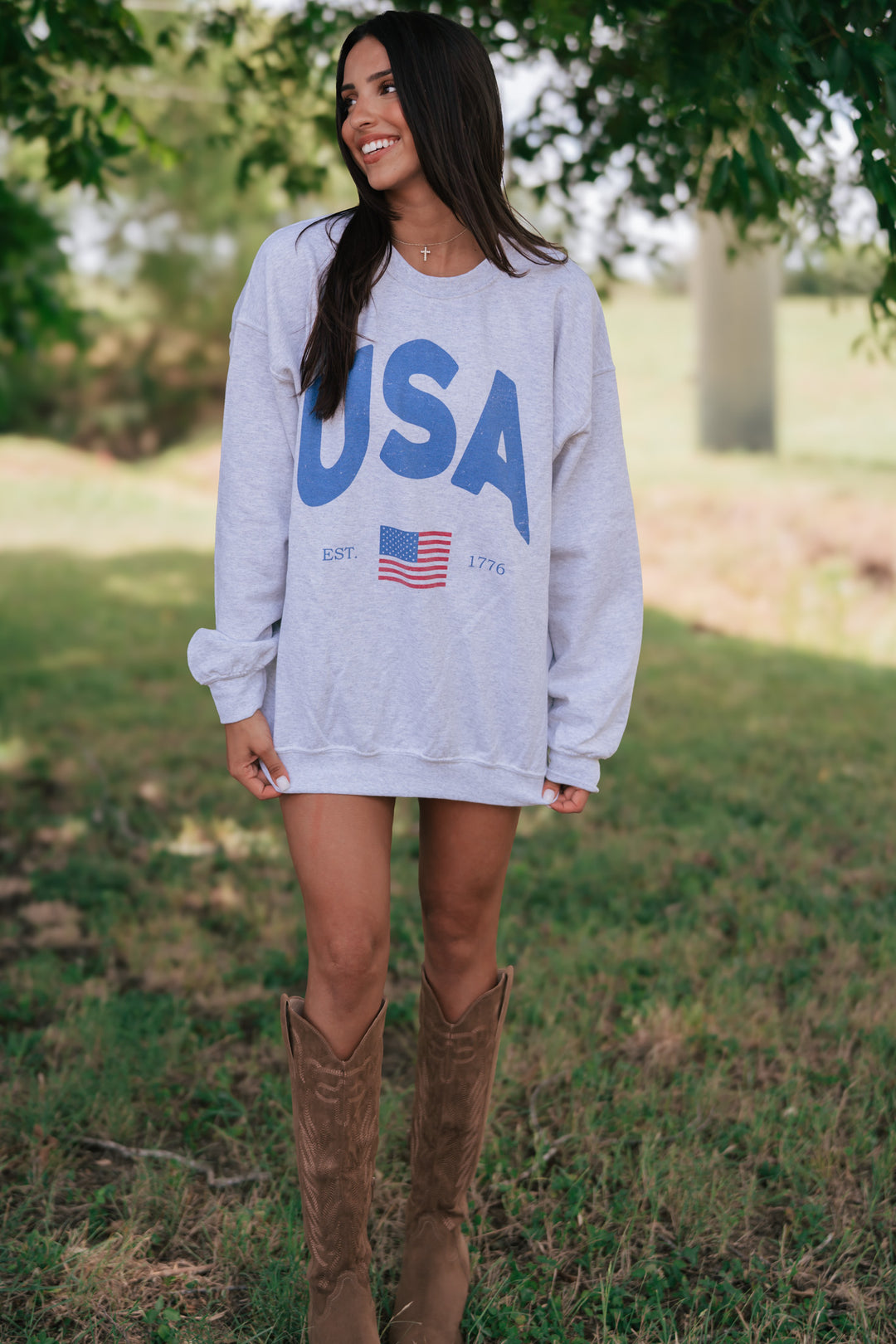 USA Oversized Sweater