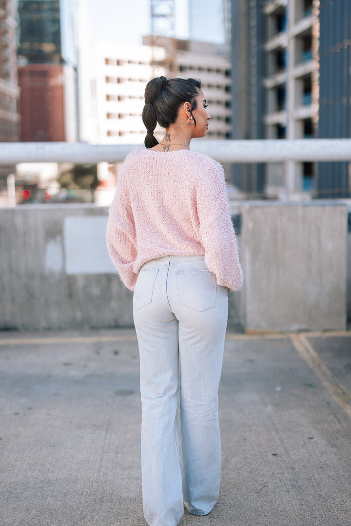 Fuzzy Feelings Sweater (Pink)