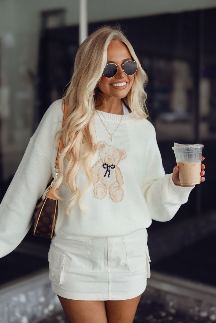 Teddy Knit Sweater