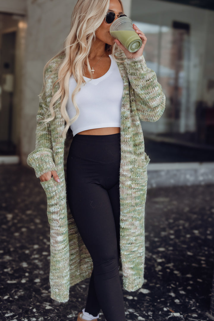 Tangled Up Knit Midi Cardigan