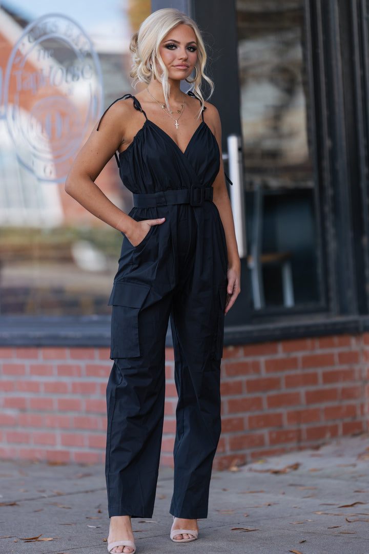 Sienna Cargo Pocket Jumpsuit