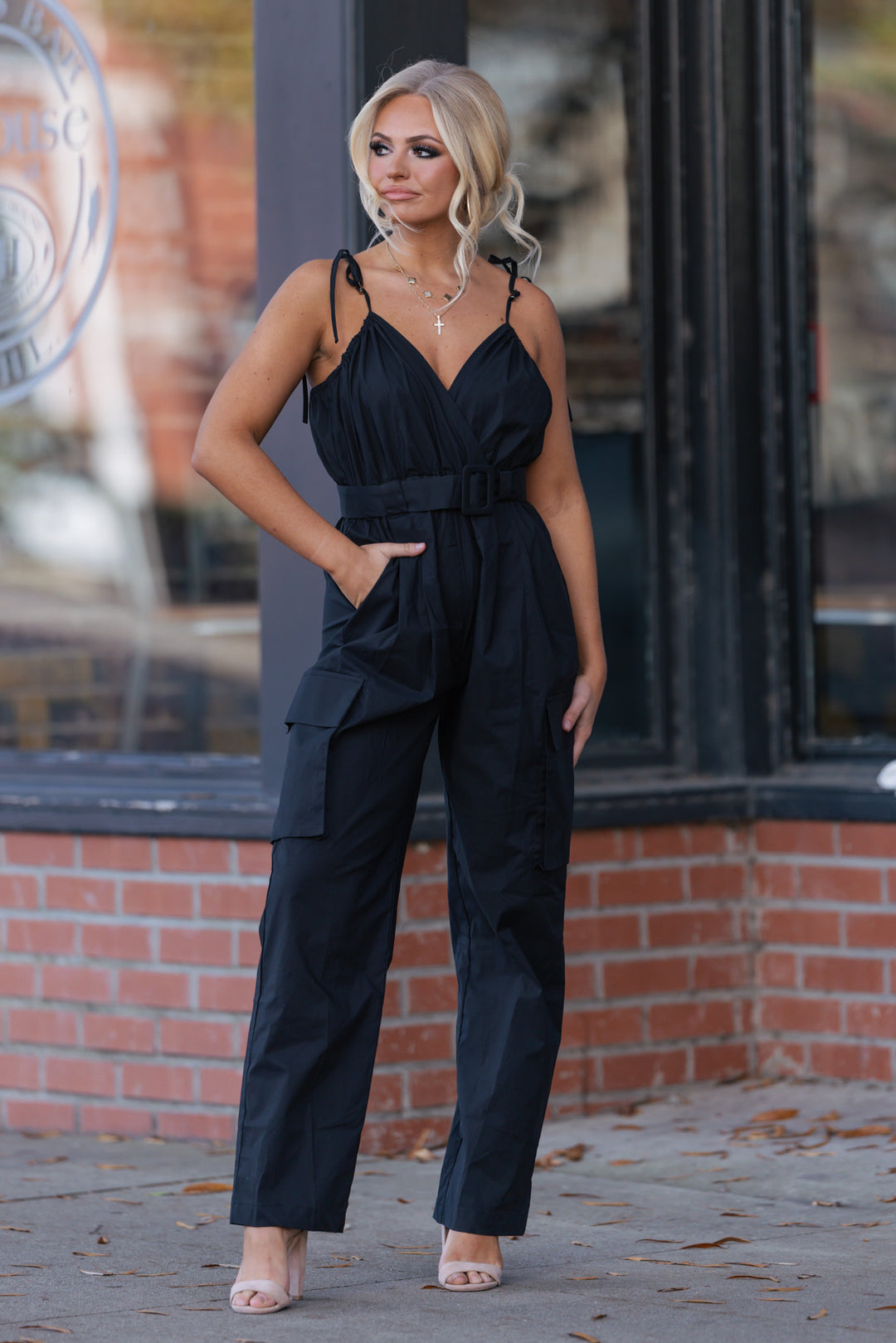 Sienna Cargo Pocket Jumpsuit