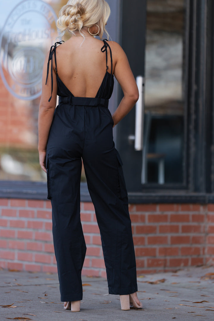 Sienna Cargo Pocket Jumpsuit