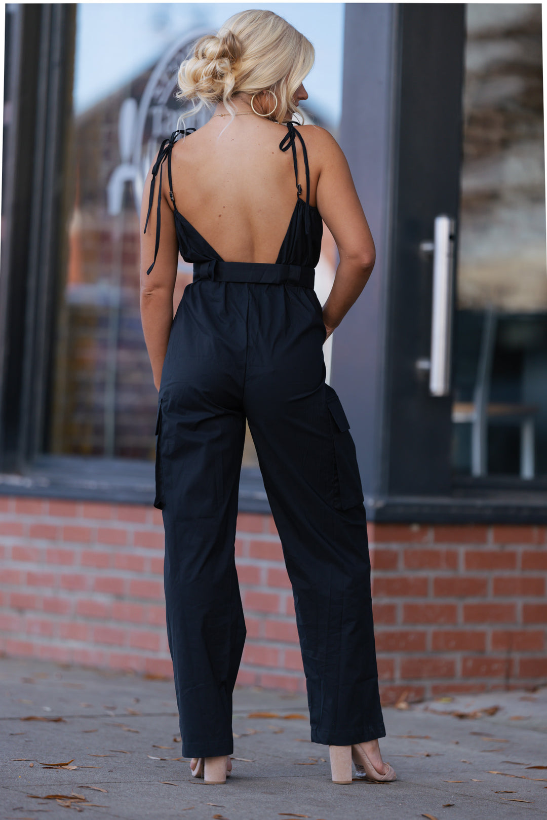 Sienna Cargo Pocket Jumpsuit