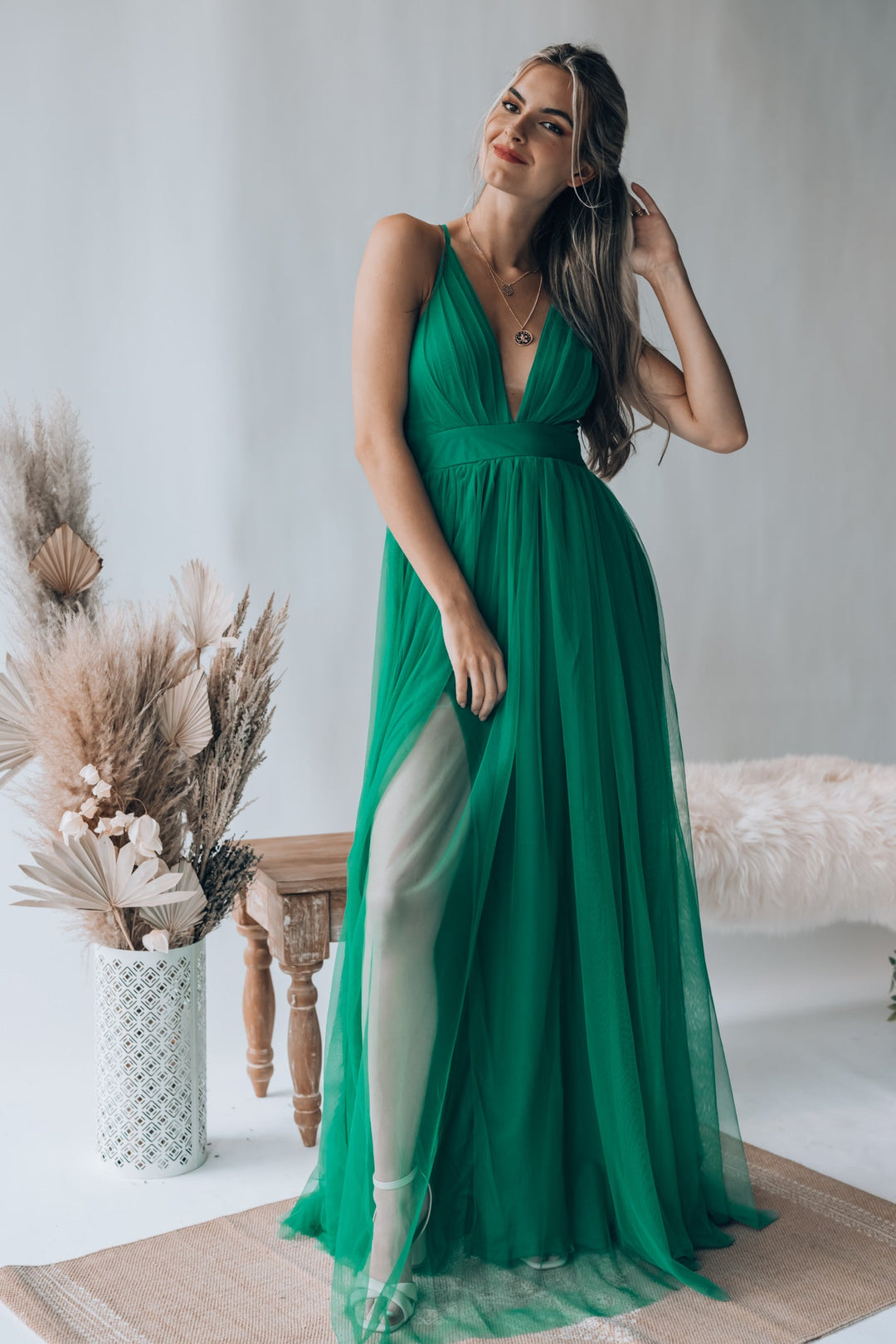 Love Spell Gown (Emerald)