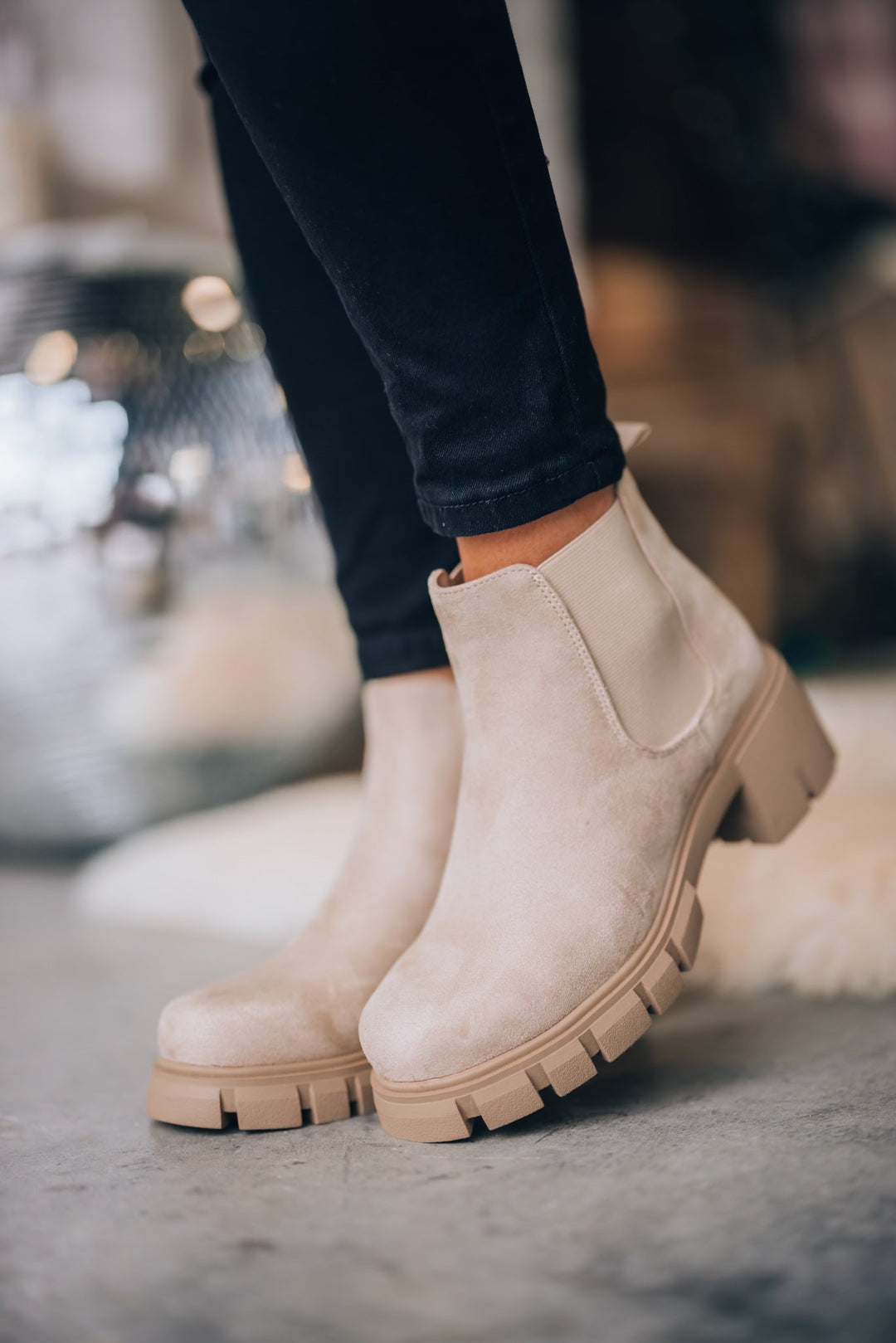 Carina Boots (Sand) FINAL SALE