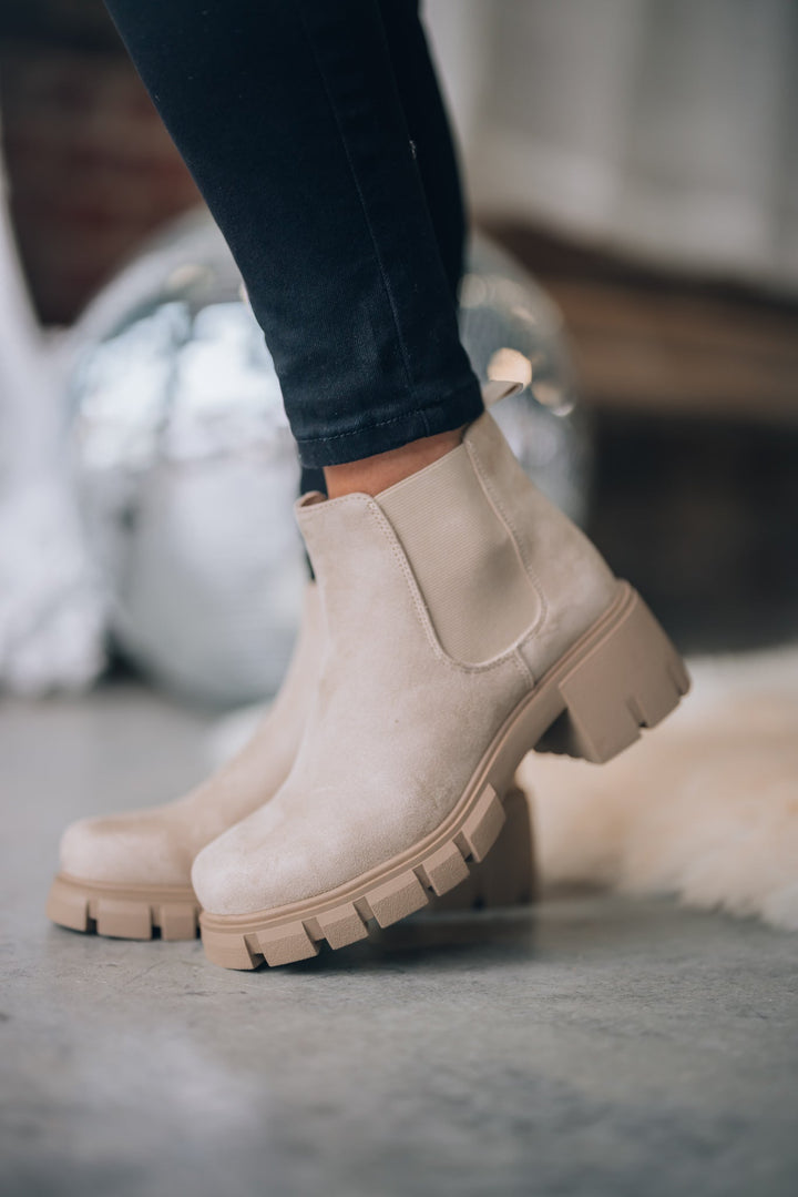 Carina Boots (Sand) FINAL SALE