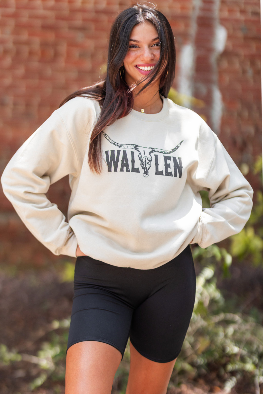 Wallen Longhorn Graphic Sweater