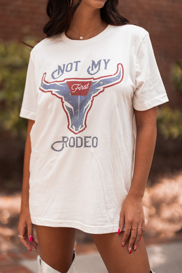 Not My First Rodeo Oversized Tee