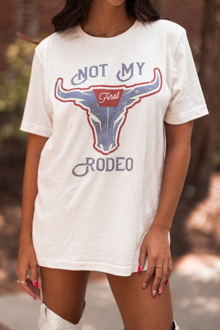 Not My First Rodeo Oversized Tee