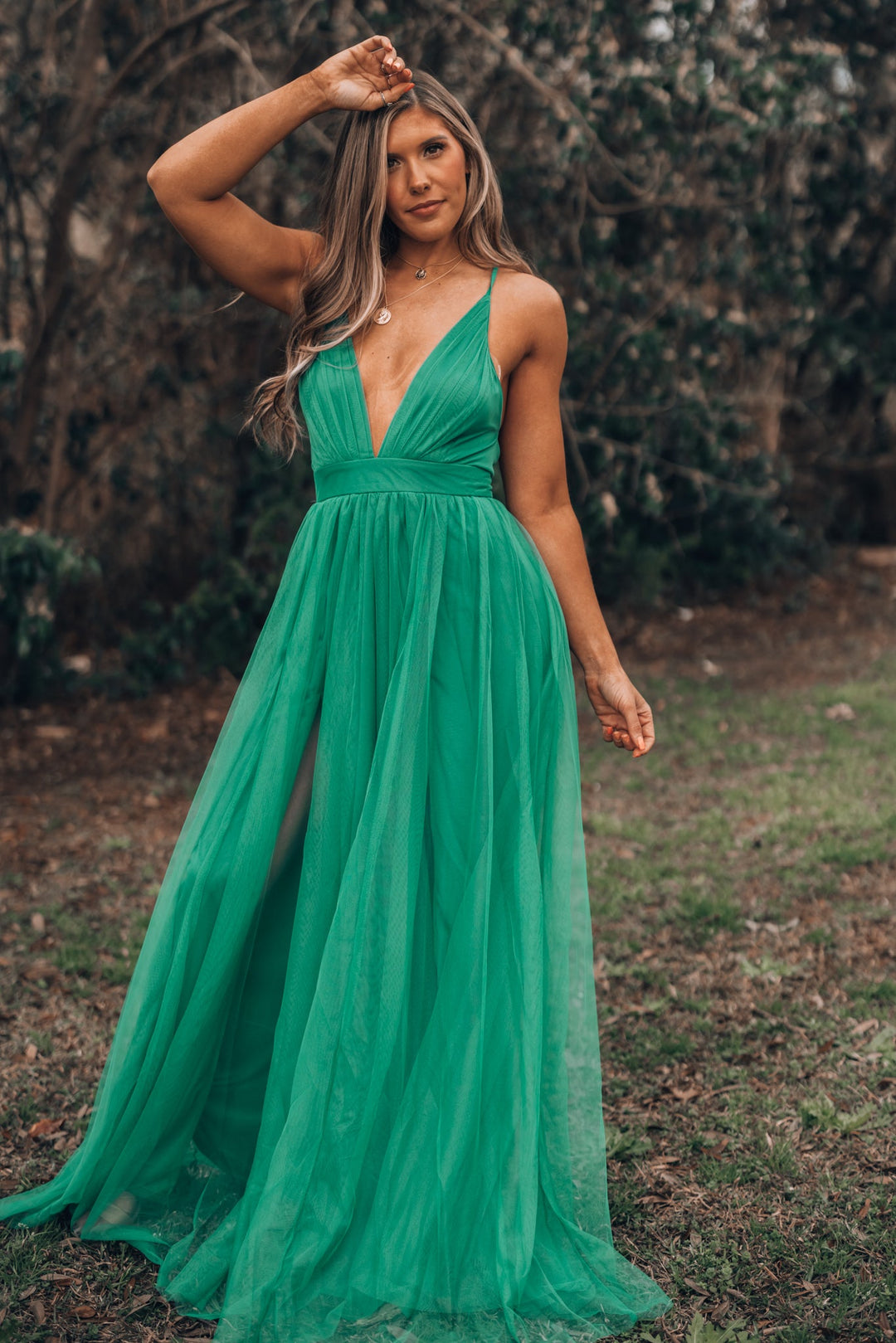 Love Spell Gown (Emerald)