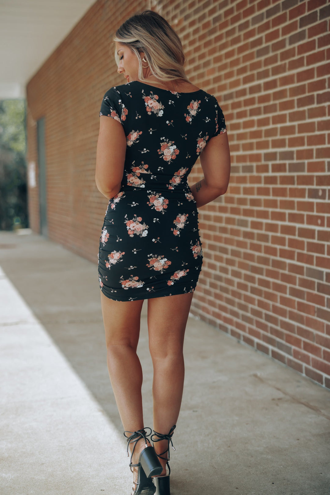 Last Dance Floral Mini Dress FINAL SALE