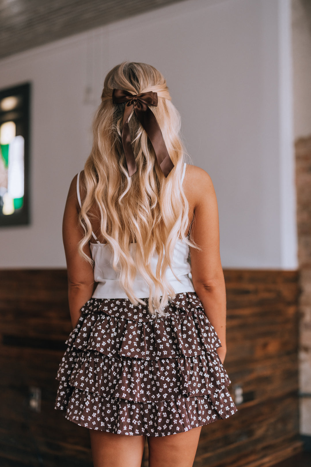 Prairie Floral Mini Skirt