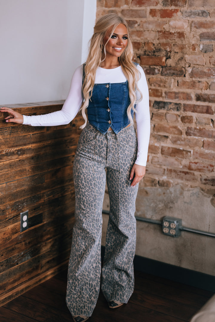 Wild About You Flare Denim Pants