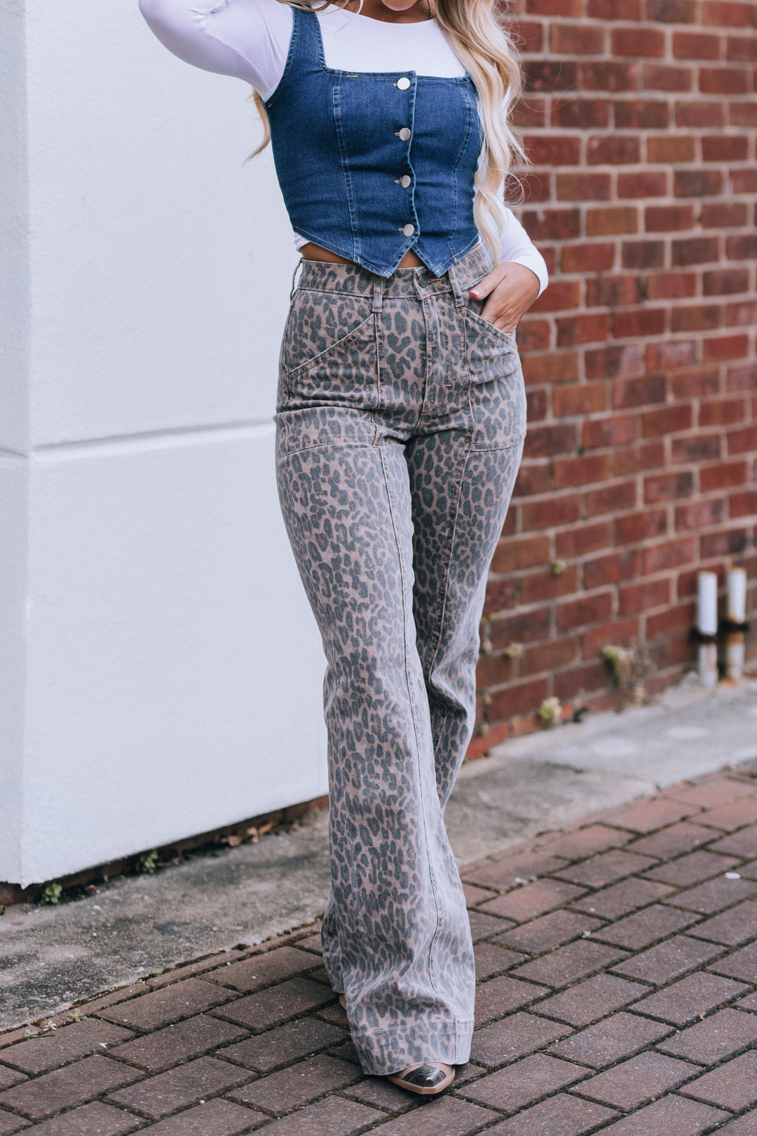 Wild About You Flare Denim Pants