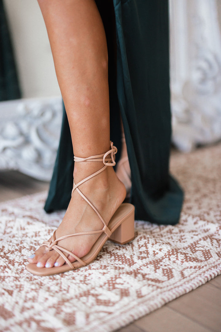 Save The Date Heels (Nude)