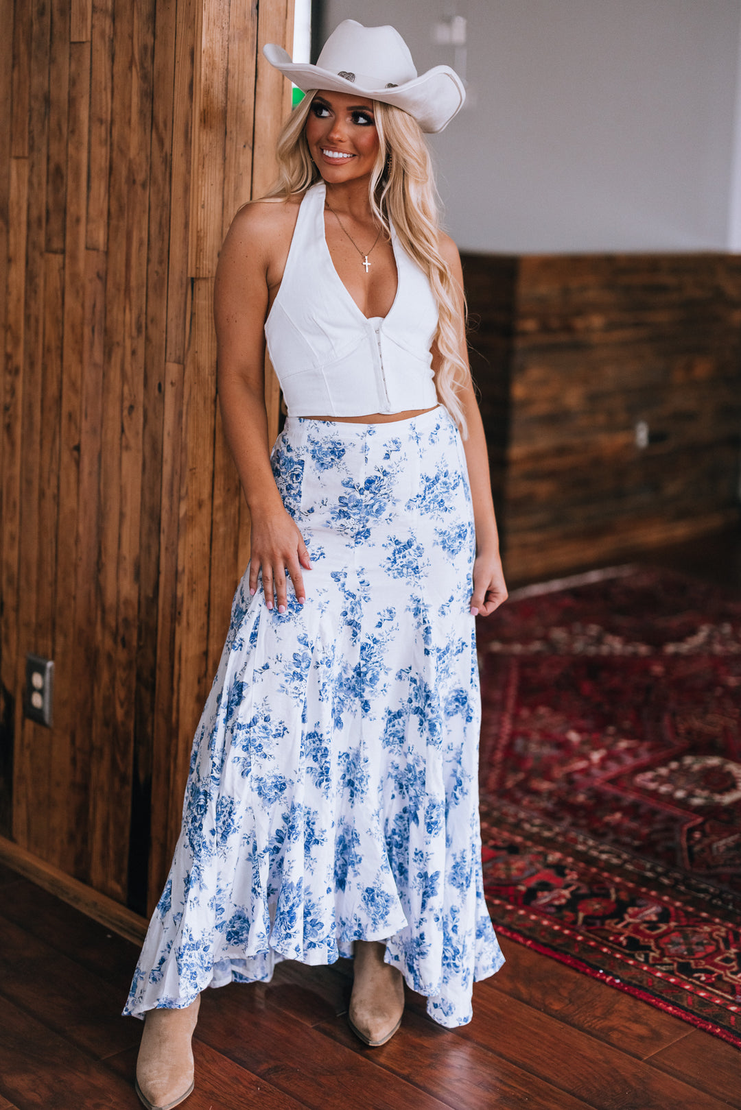 Raleigh Floral Maxi Skirt