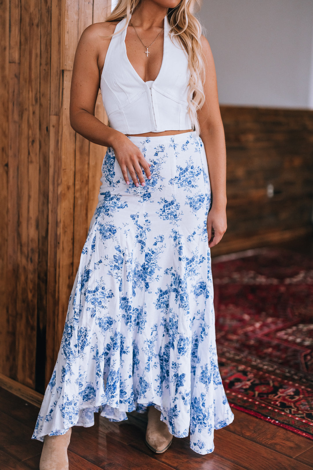 Raleigh Floral Maxi Skirt