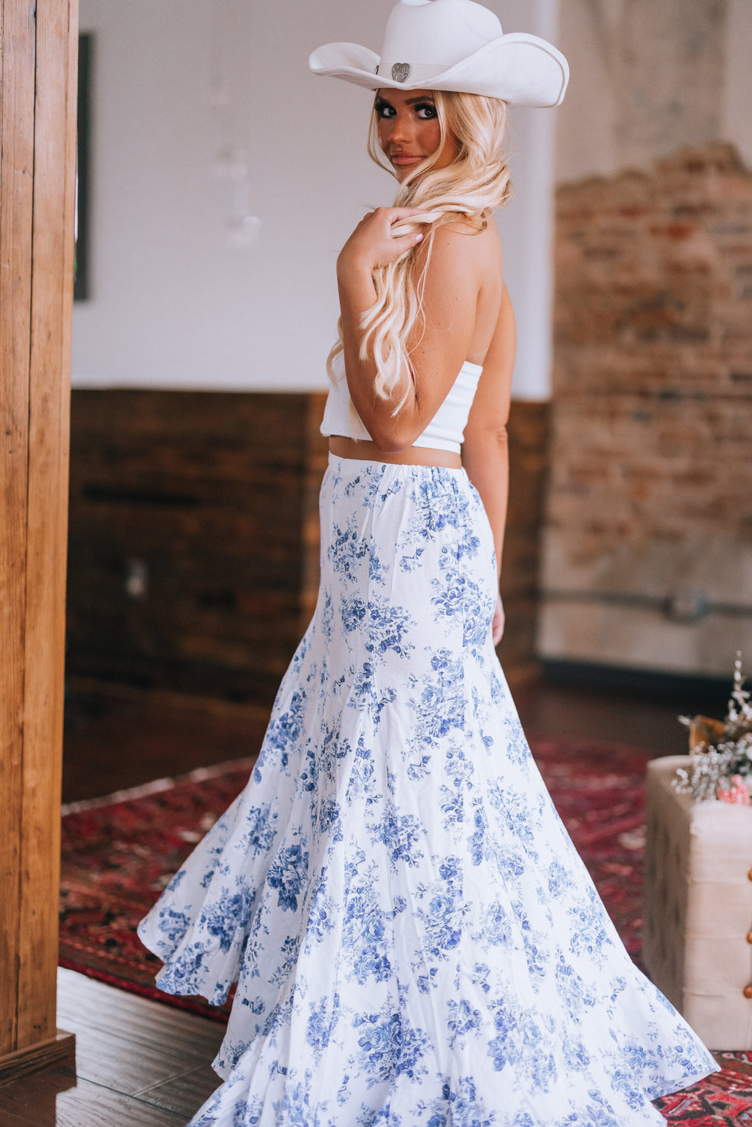 Raleigh Floral Maxi Skirt