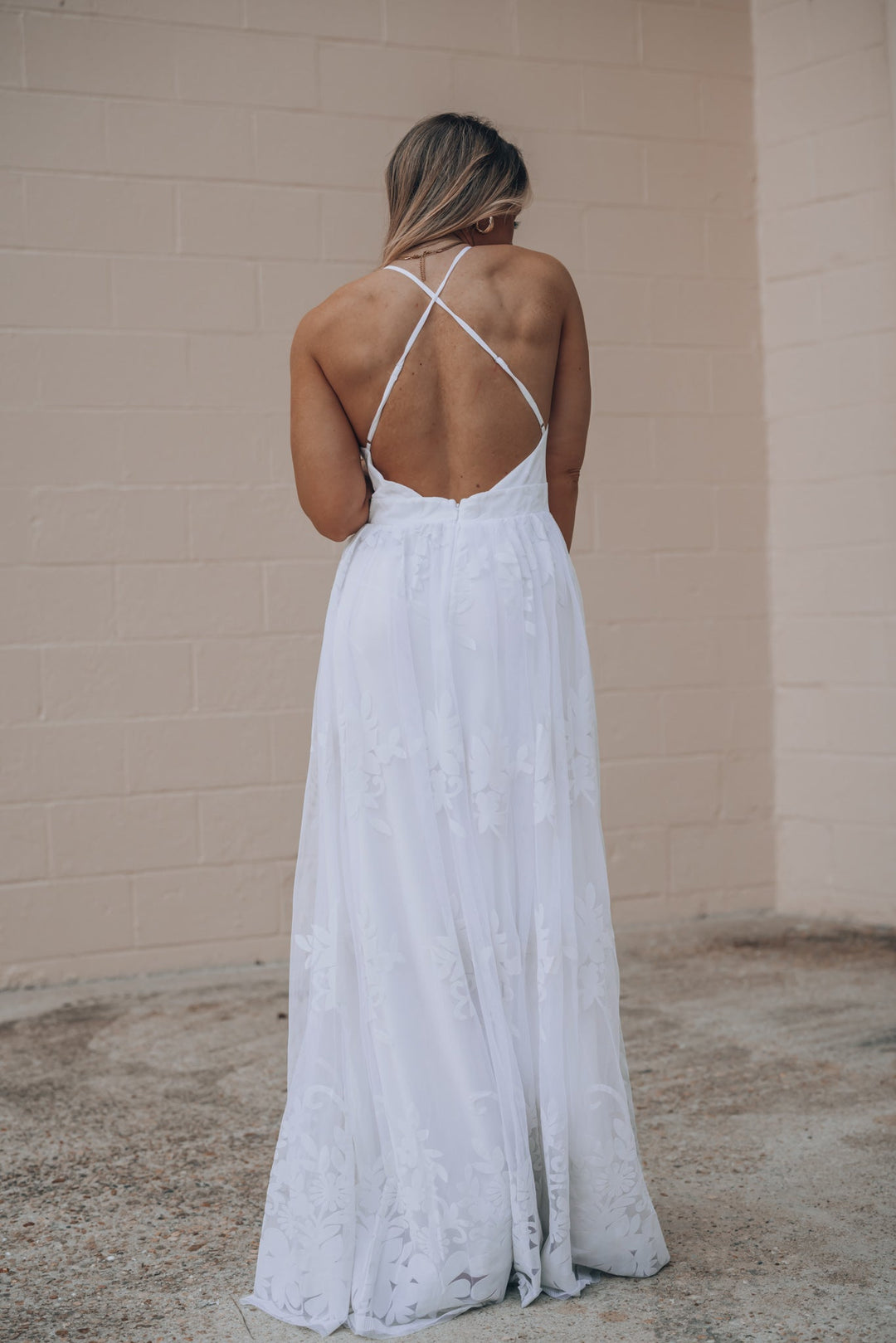 All My Love Maxi Gown (White)