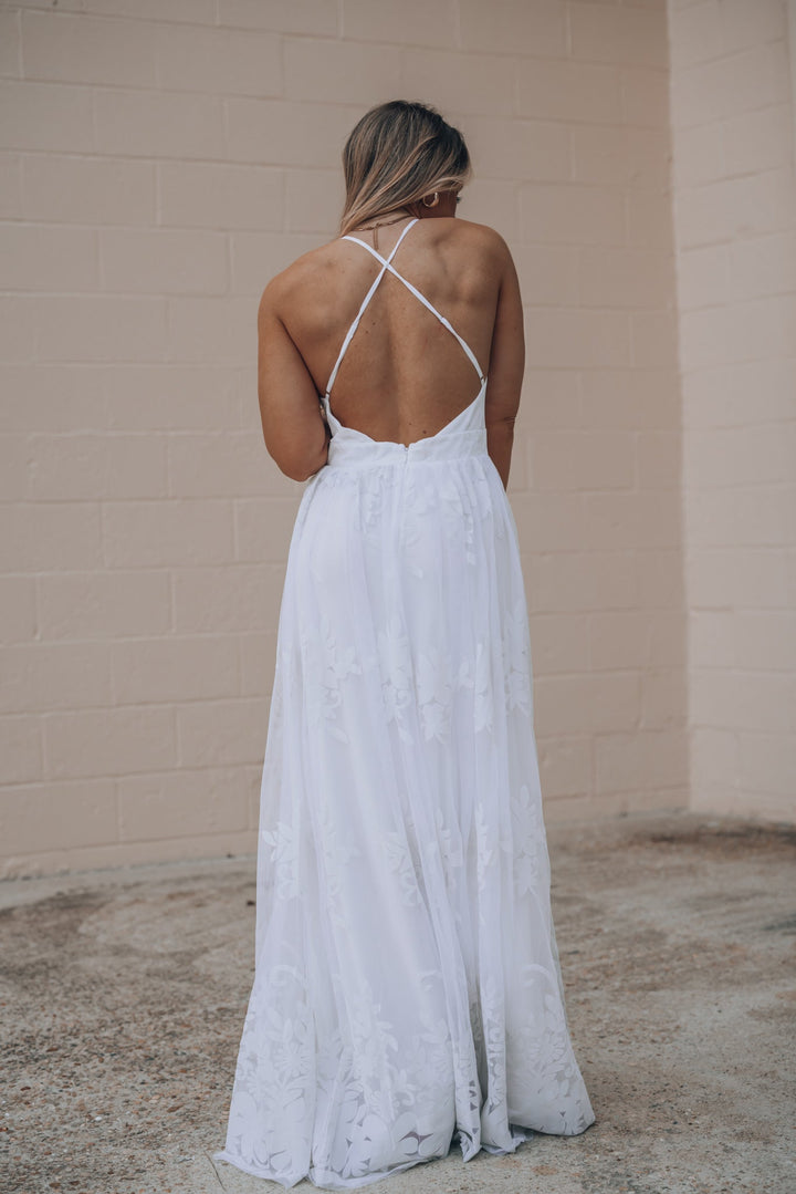 All My Love Maxi Gown (White)