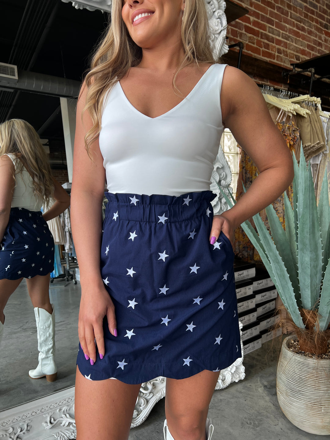 Scallop Star Skirt FINAL SALE