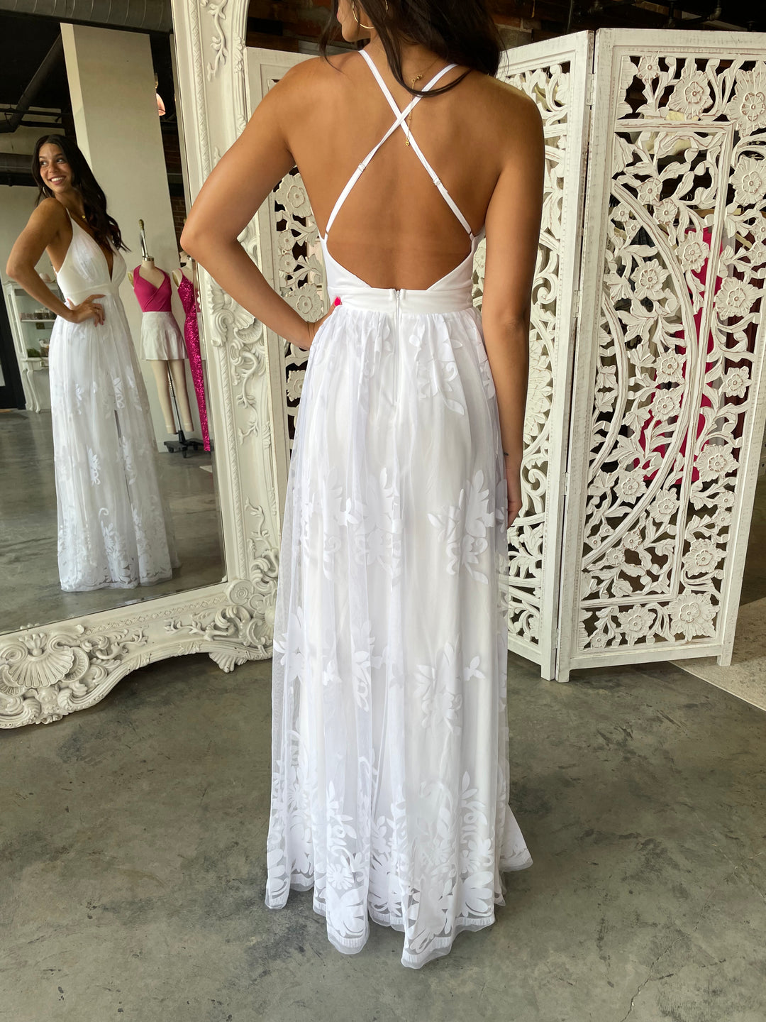 All My Love Maxi Gown (White)