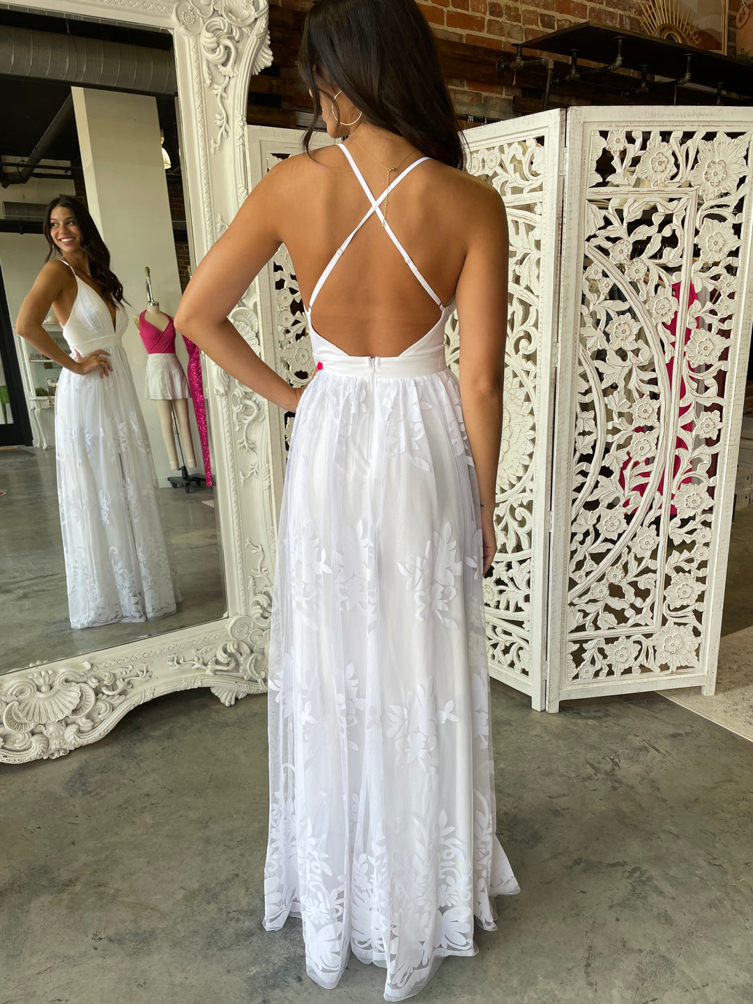 All My Love Maxi Gown (White)