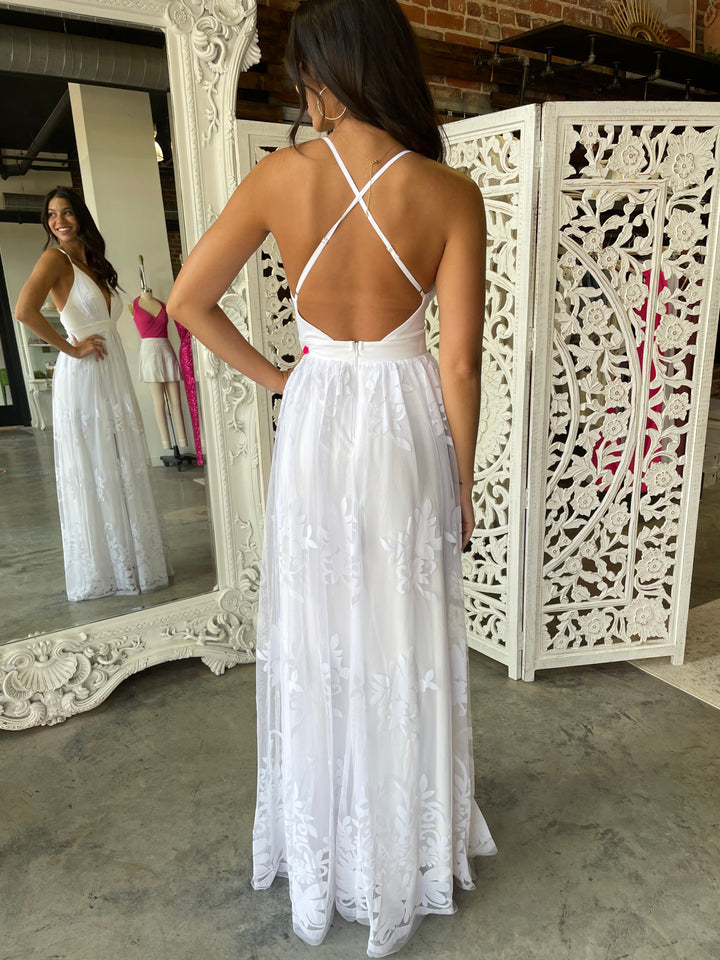 All My Love Maxi Gown (White)