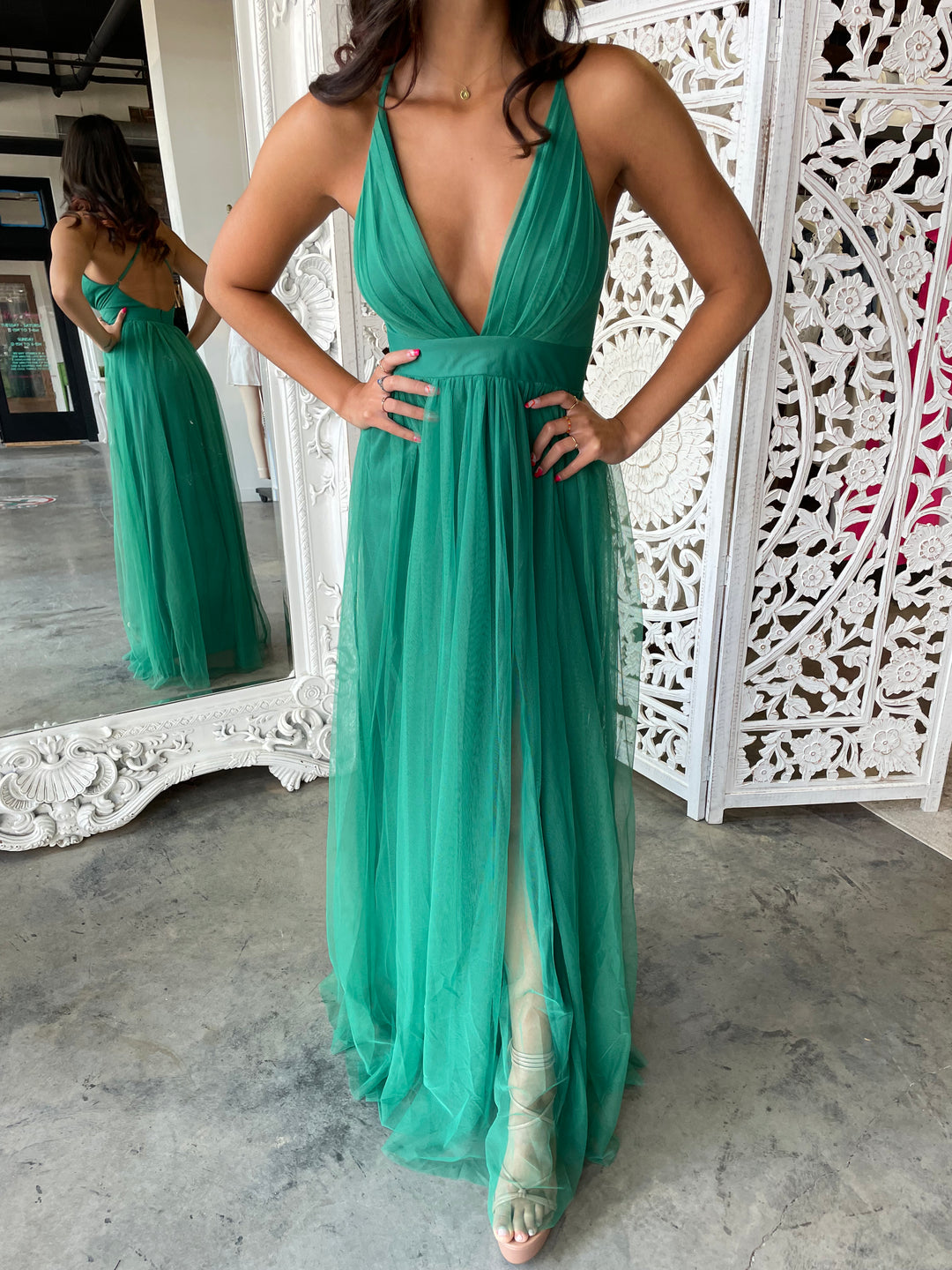 Love Spell Gown (Emerald)