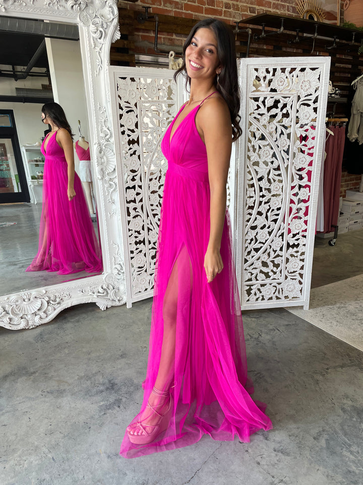 Love Spell Gown (Fuchsia)