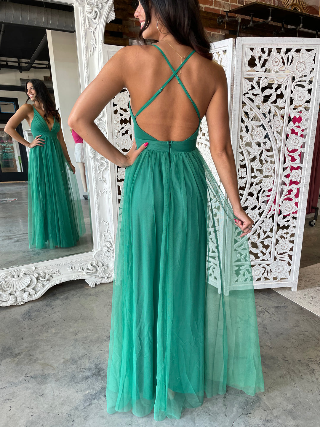 Love Spell Gown (Emerald)